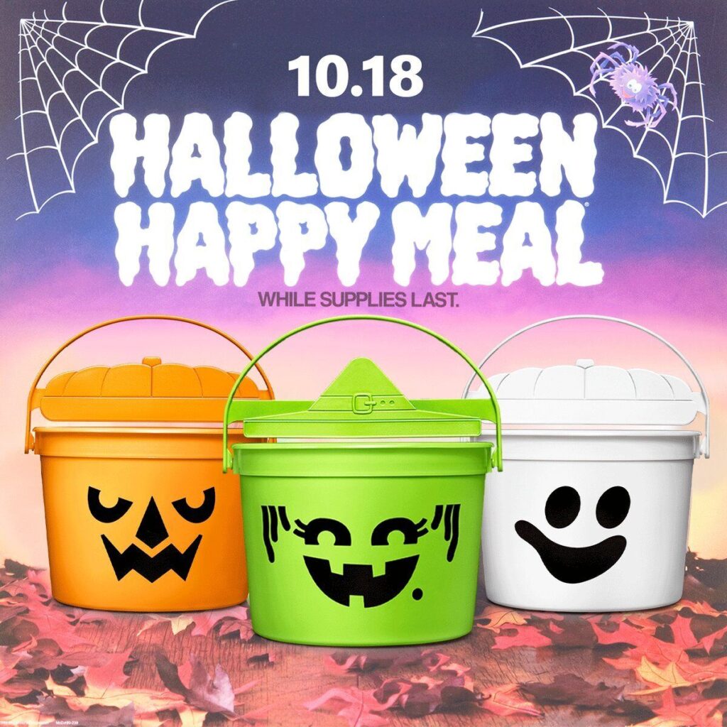 mcdonalds Halloween Bucket Review